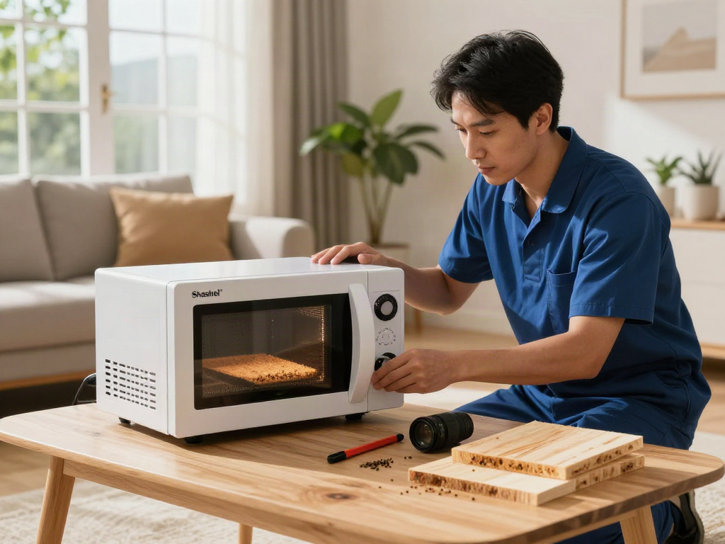 Traitement de bois contre les insectes avec Shashel® dans un intérieur accueillant.